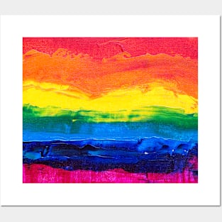 Rainbow Flag Posters and Art